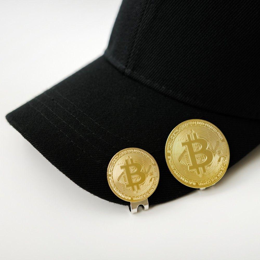 도매의신 - B2B 배송대행 도매 전문 쇼핑몰 - 비트코인 볼마커 자석 클립 금박 골프 캡 공 귀여운 볼 단체 기념 필드 용품 내기 선물