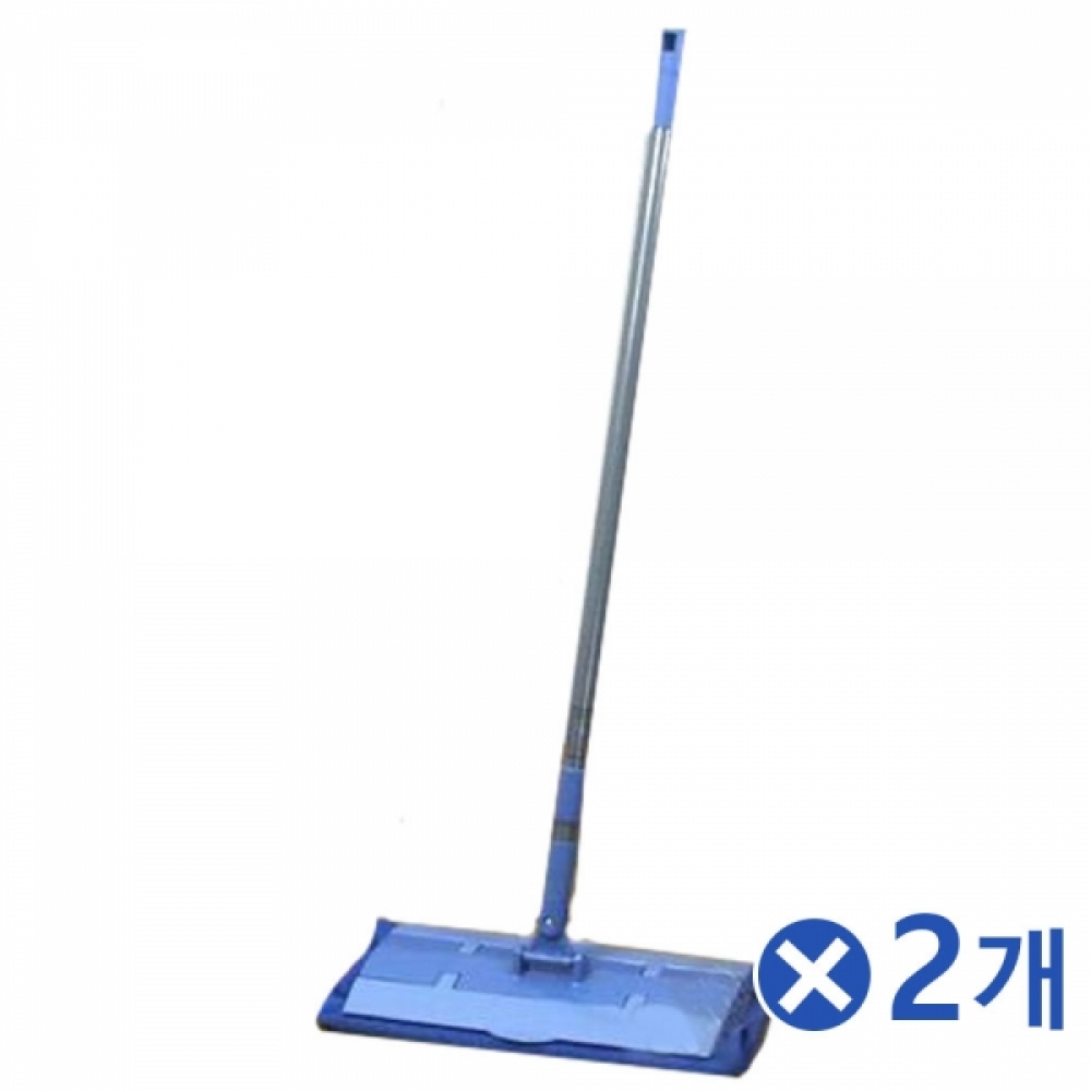 360도 회전 원터치 방걸레-중형x2개 마대자루 대걸레