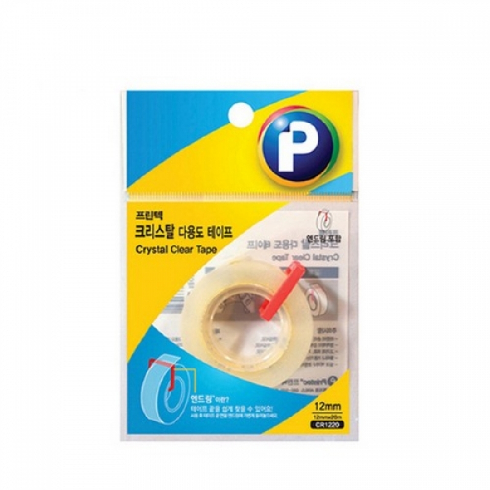 프린텍CR1220크리스탈테이프리필(12x20)