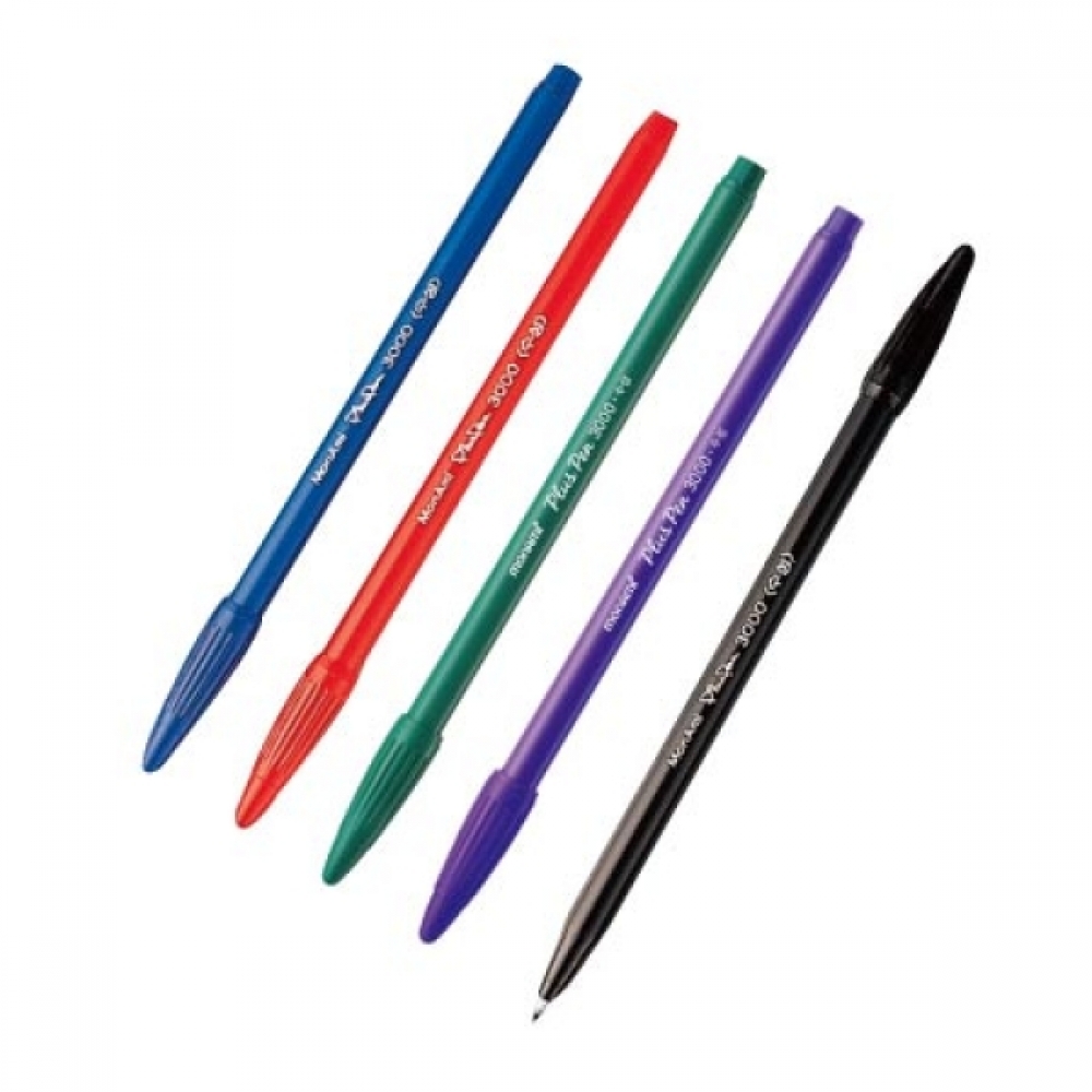 모나미 플러스펜 0.3mm 보라 12EA