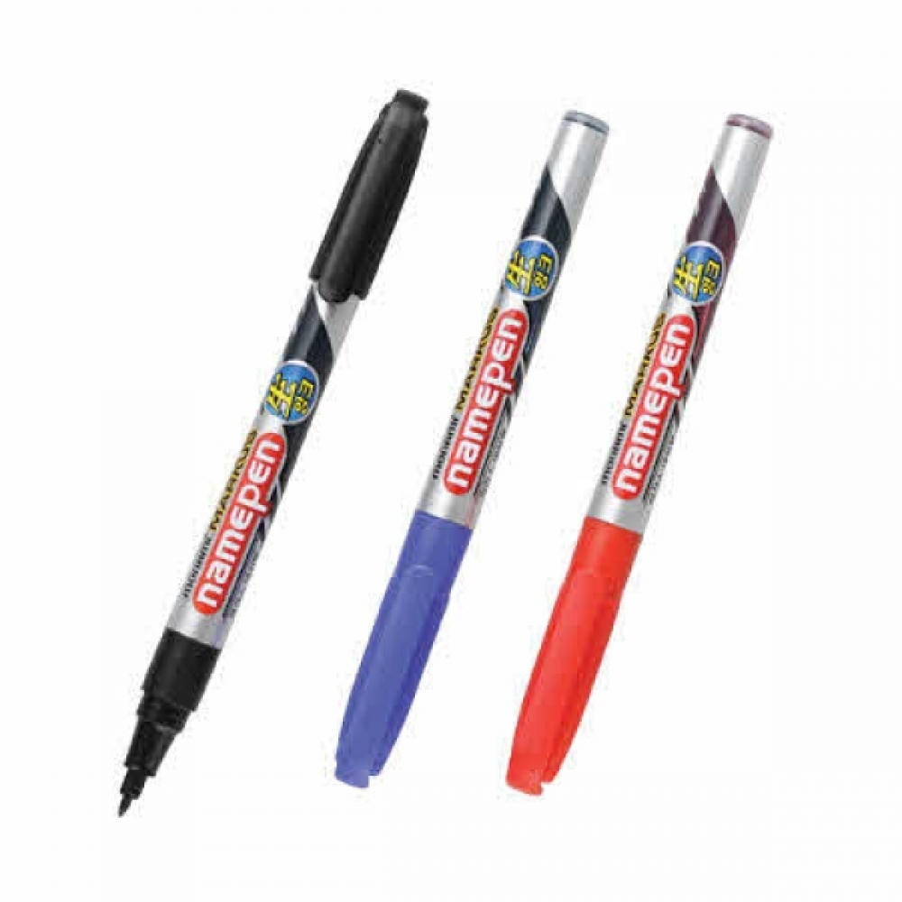 모나미 생잉크네임펜 0.6mm 적색