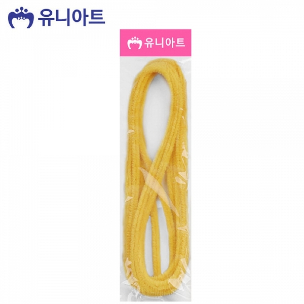 유니아트 (모루공예) 나만의 모루인형 만들기 1000 인형재료 (진노랑)
