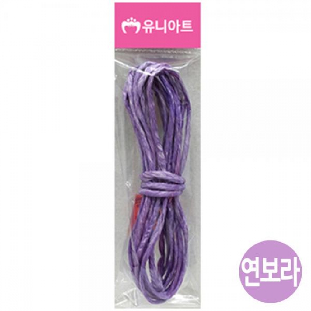 유니아트 (지끈) 1000 칼라 지끈 (4mm) (연보라)