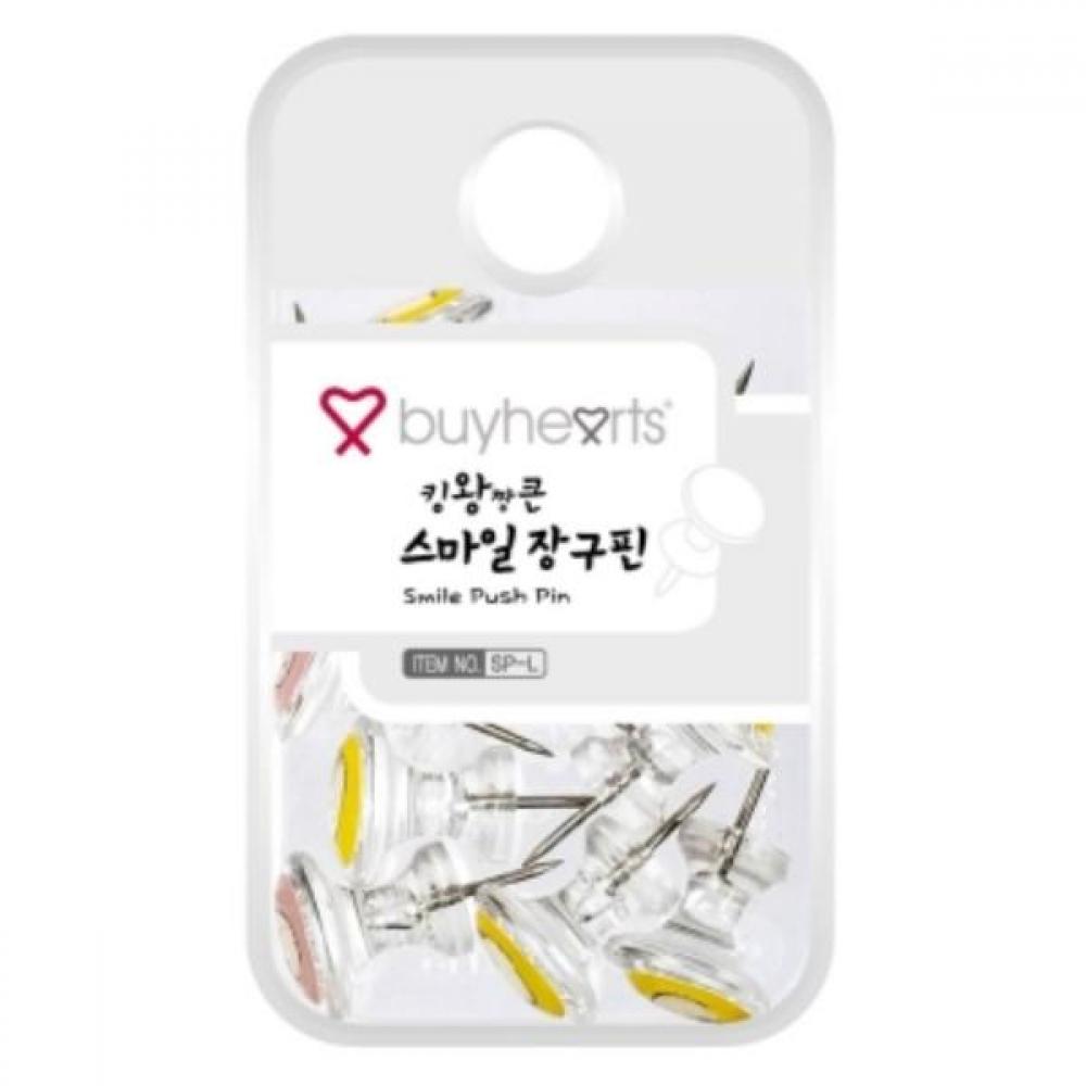 바이하츠 킹왕짱큰 스마일장구핀(16mm x 26mm)