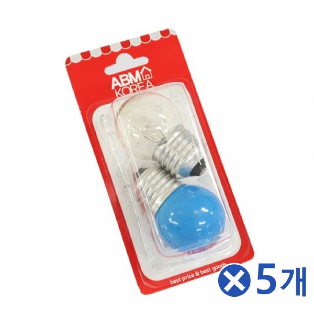 10W 귀여운 꼬마전구 2Px5개 볼전구 감각있는 볼구