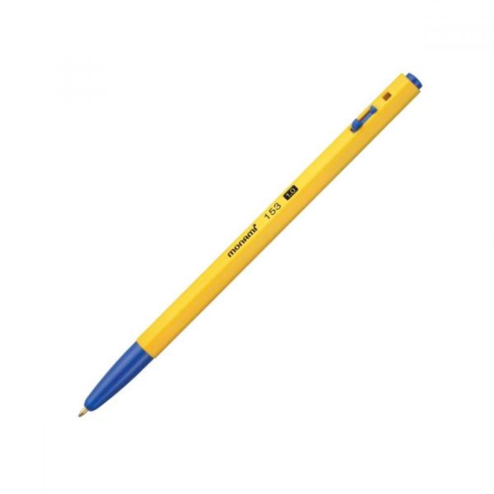 모나미 뉴153볼펜(청색 12자루 1.0mm)