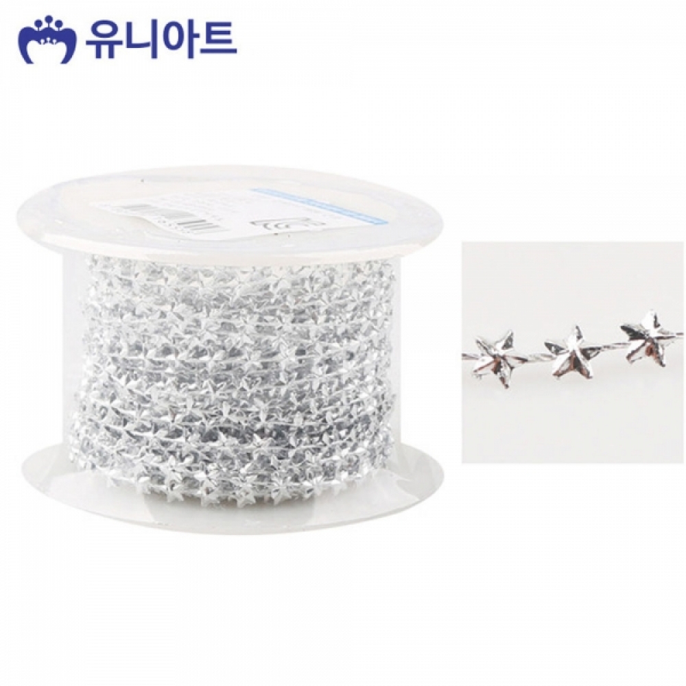 유니아트 (체인줄) 7500 롤체인줄 (no.8030) (은색)