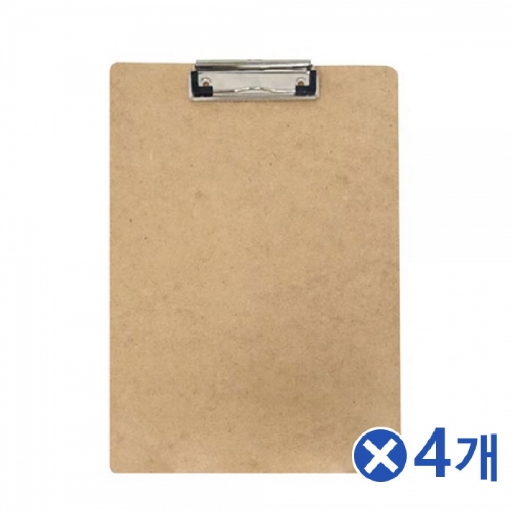 MDF소재 클립보드x4개 메뉴판대 메뉴꽂이 메뉴거치대
