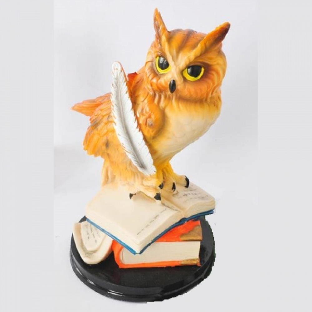 책위의 부엉이 인테리어 장식품(20cm) 장식소품