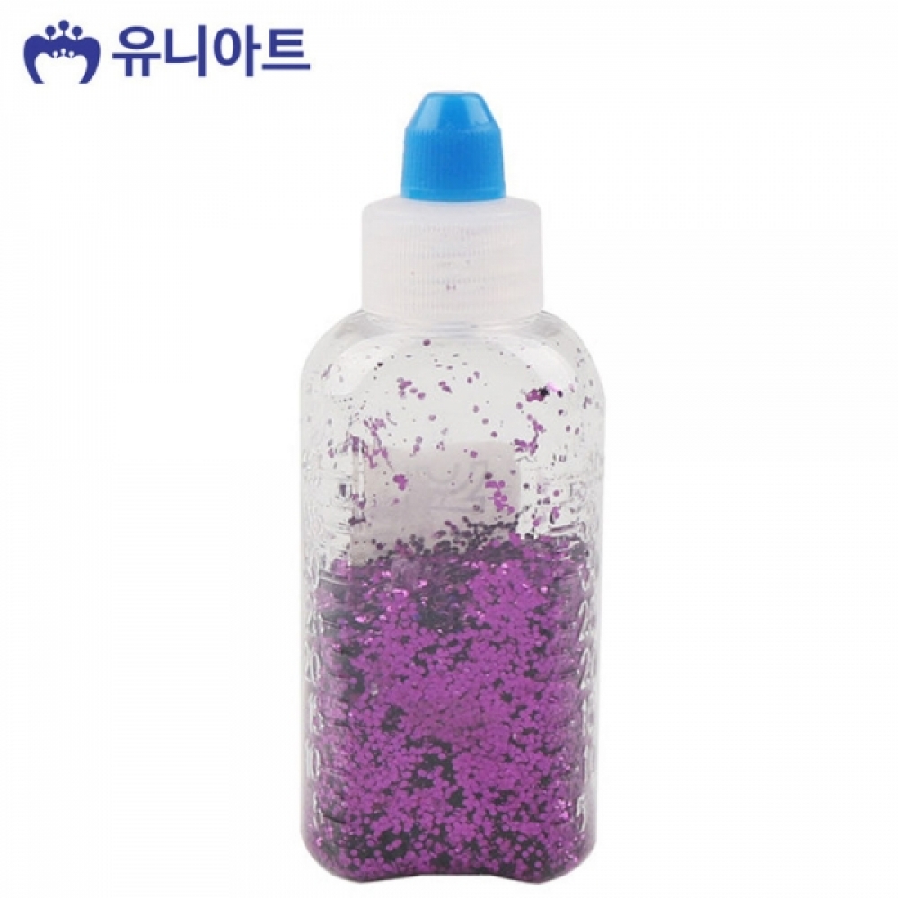 유니아트 (반짝이가루) 2000 메탈 반짝이 가루 (보라)