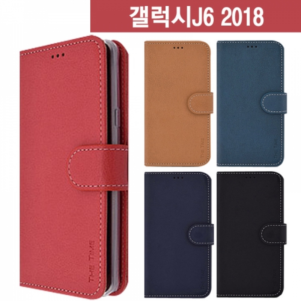 갤럭시J6 2018 빈티지 가죽 다이어리 케이스 J600