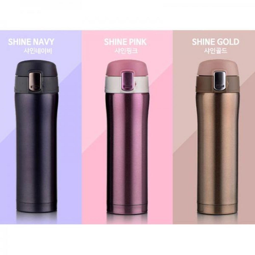원터치 스테인레스 텀블러 450ml