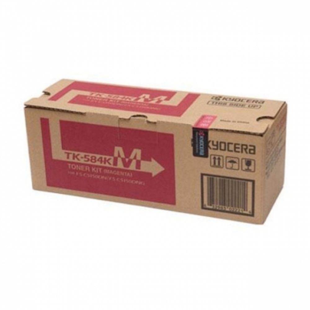 교세라 TK-584K 정품토너 빨강(2800매) FS-C5150MFP