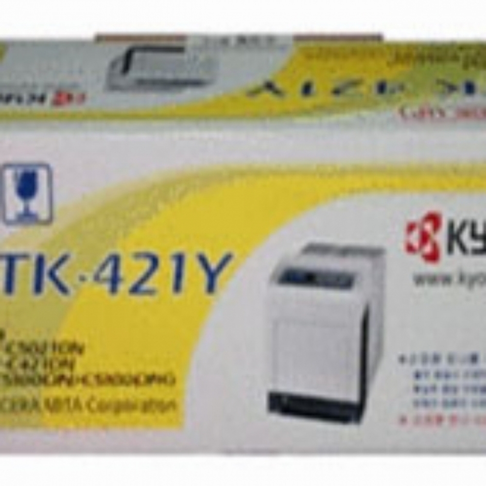 교세라 CTK-421Y 청호 정품토너 노랑 FS-C5100DNG