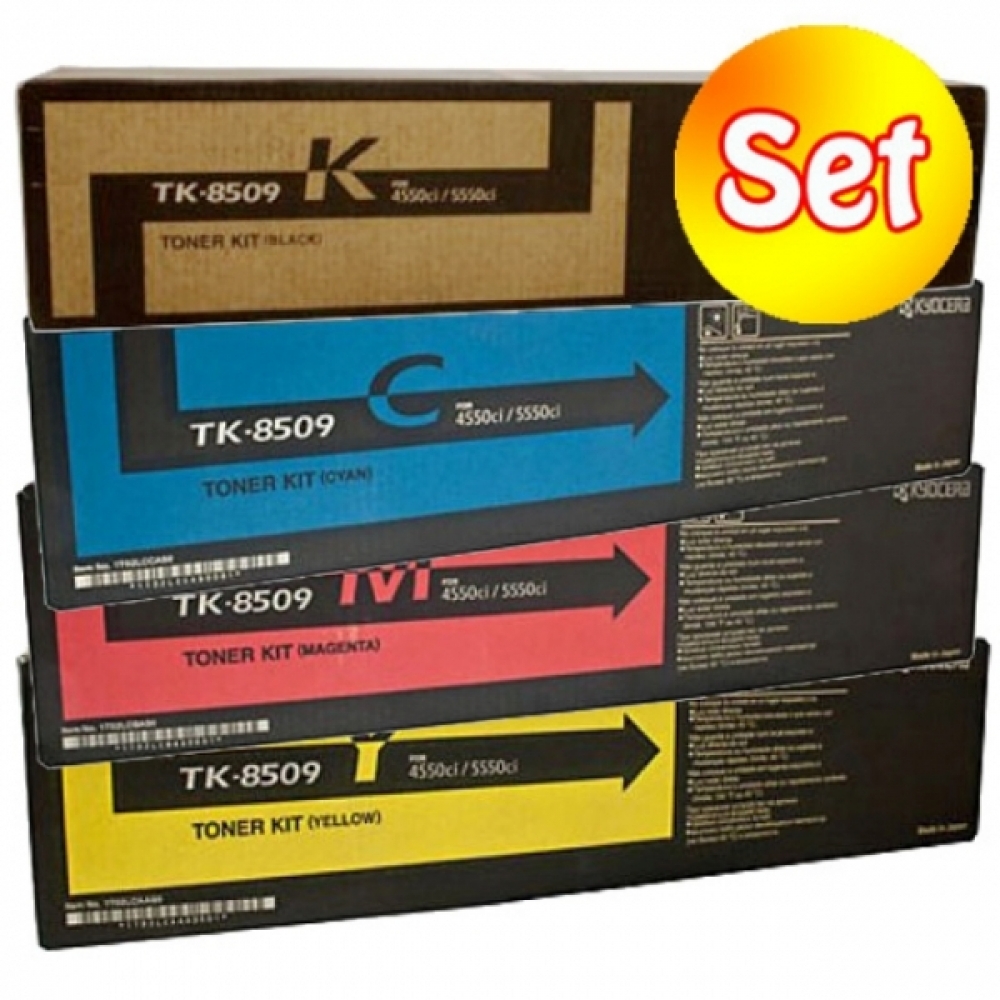 교세라 TK-8509 정품토너 4색 세트 TK-4550CIG