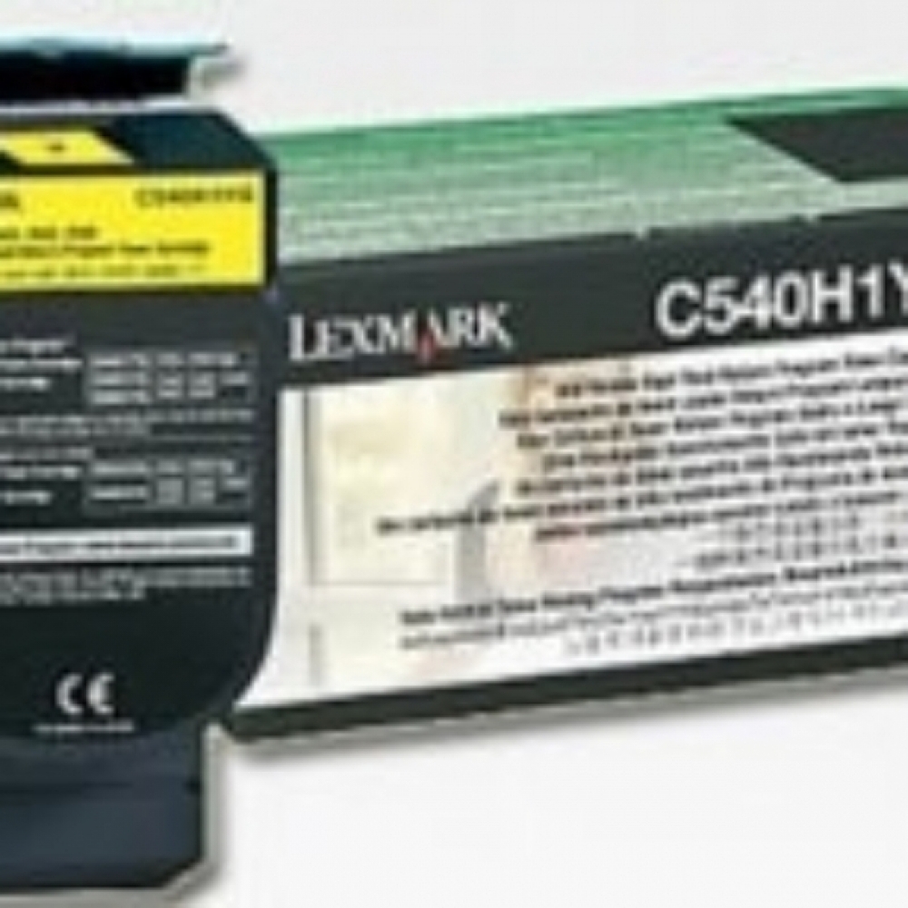 렉스마크 정품토너 노랑(2000매) 레이저젯 C544N