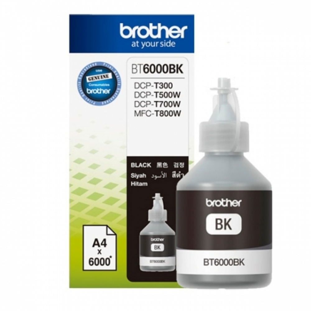 브라더 BT6000BK 정품잉크 검정(6000매) DCP-T700W