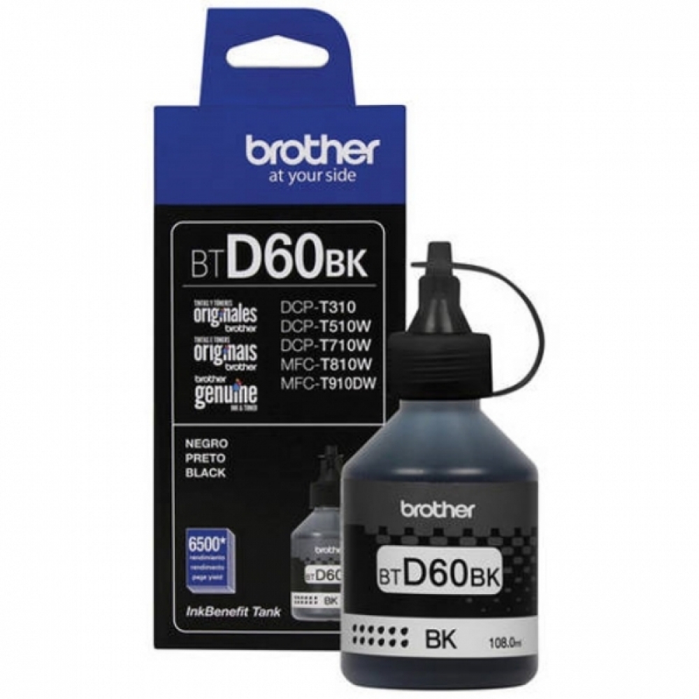 브라더 BTD60BK 정품잉크 검정(6500매) DCP-T310