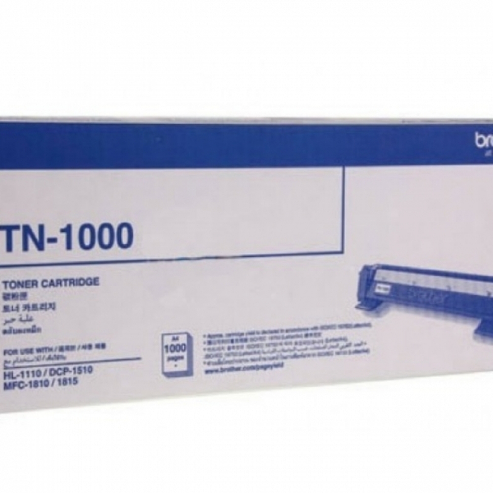 브라더 TN-1000 정품토너(1000매) MFC-1815
