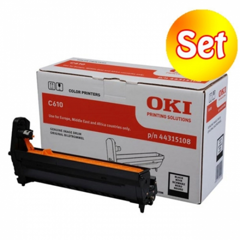 OKI 정품드럼 4색 세트 C910