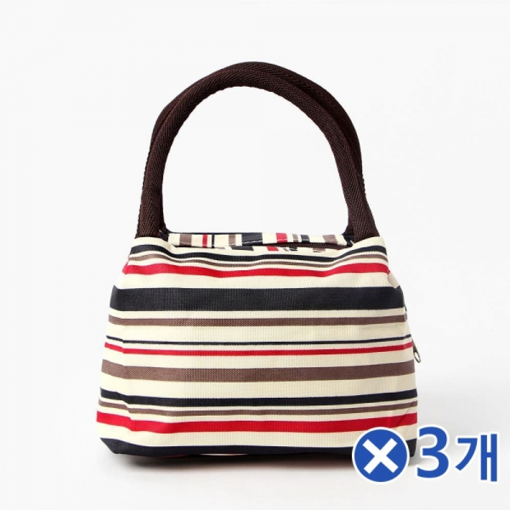 나들이 보조 손가방 20x15cm 랜덤발송x3개 가벼운가방