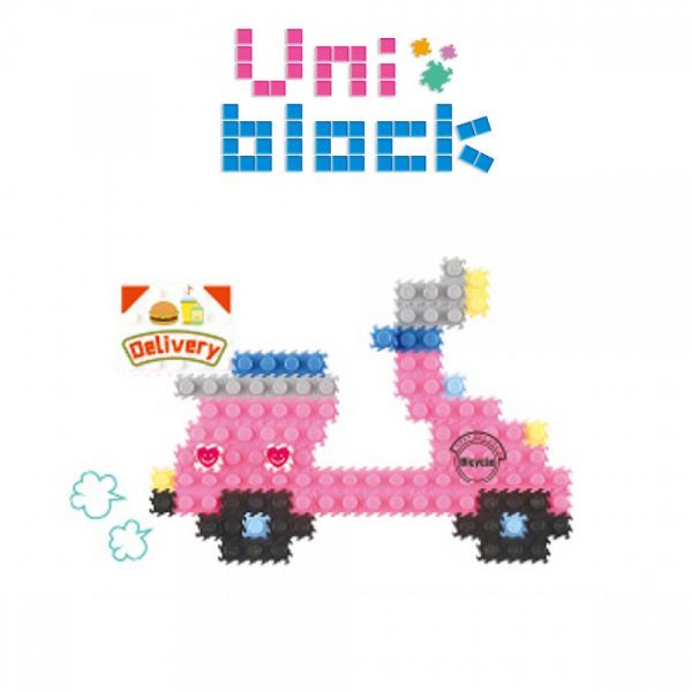유니블럭 6000 탈것 만들기 오토바이 (UB017)