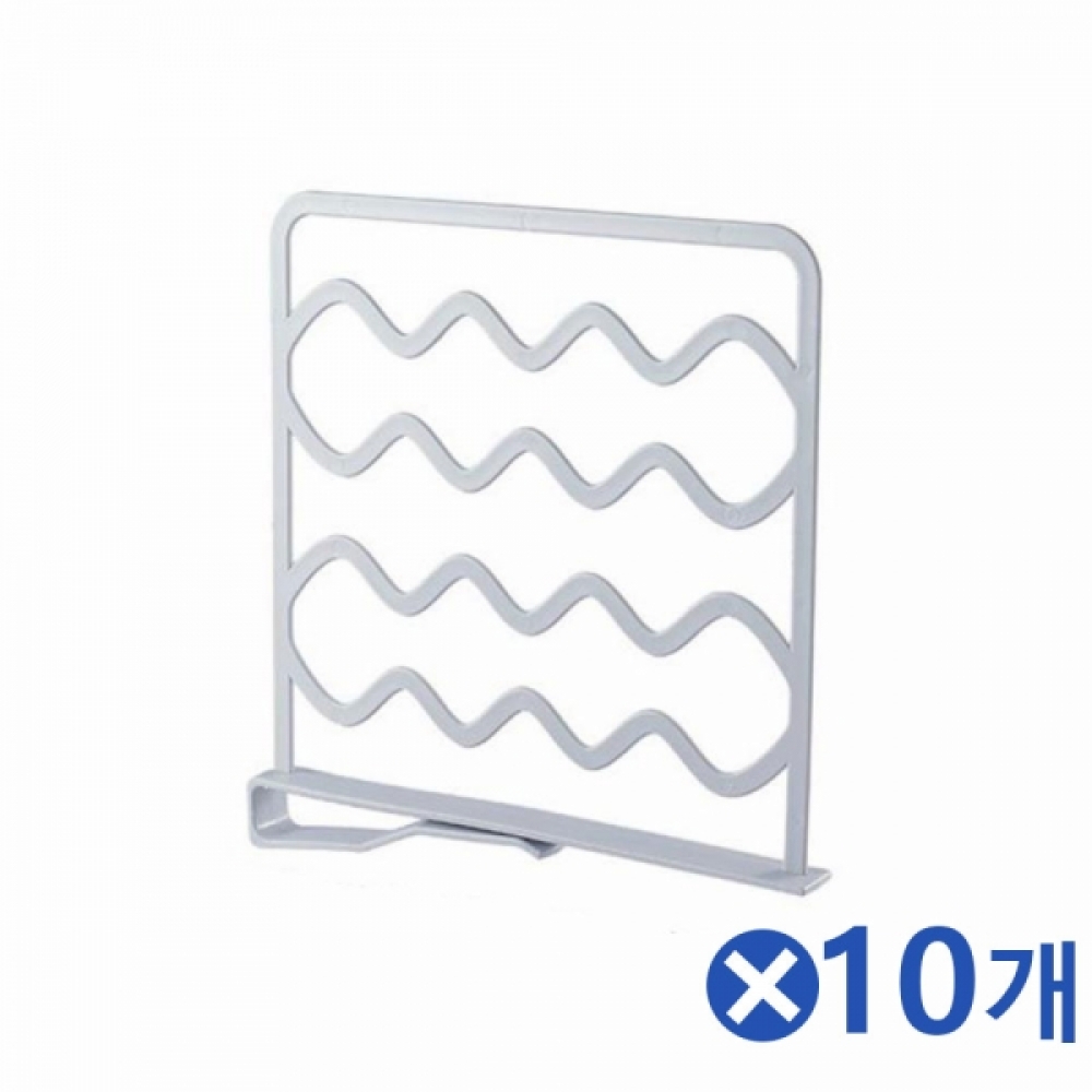 옷장선반 책장 구분대 수납정리 칸막이 x10개