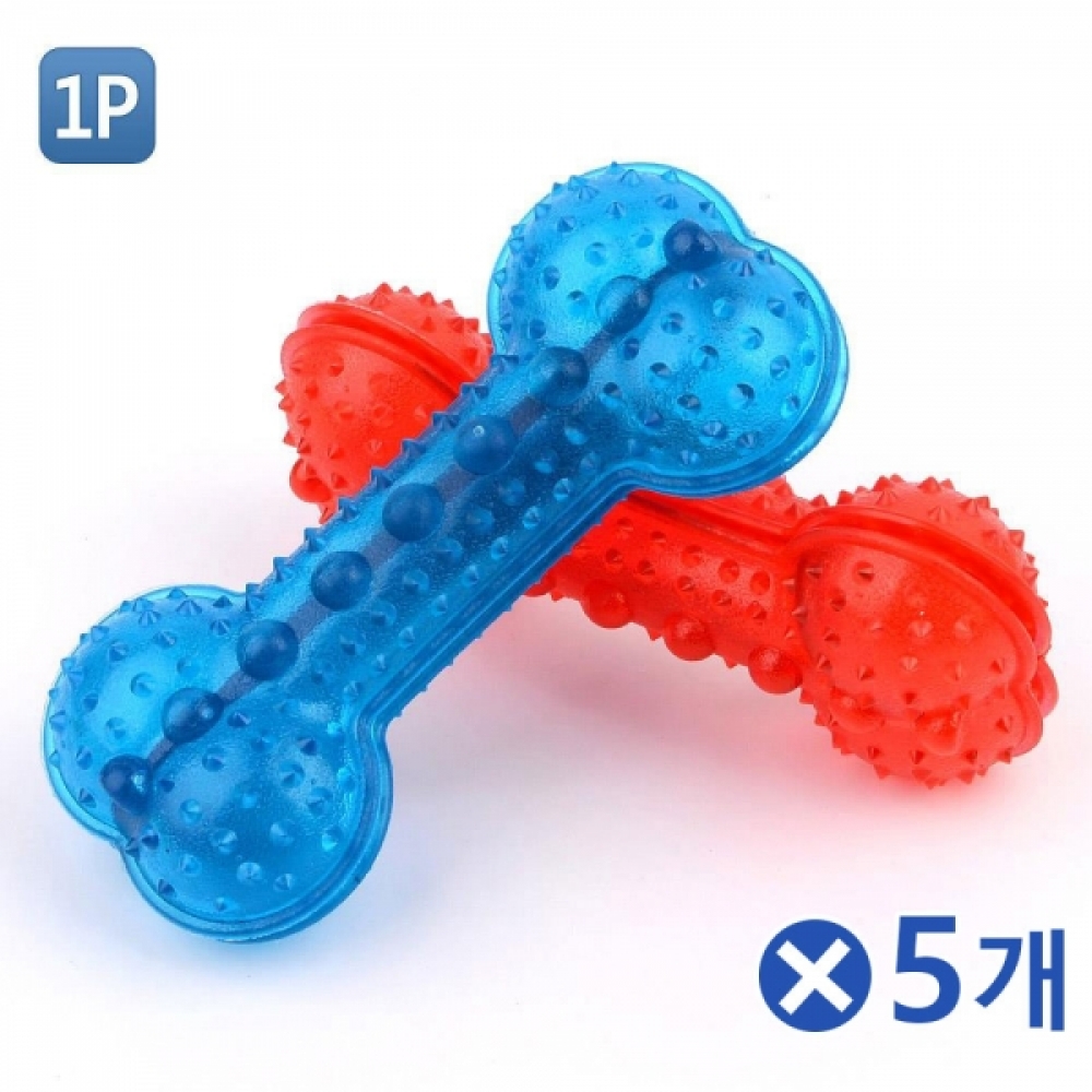 애견용 씹는놀이 치아건강 장난감 랜덤발송x5개