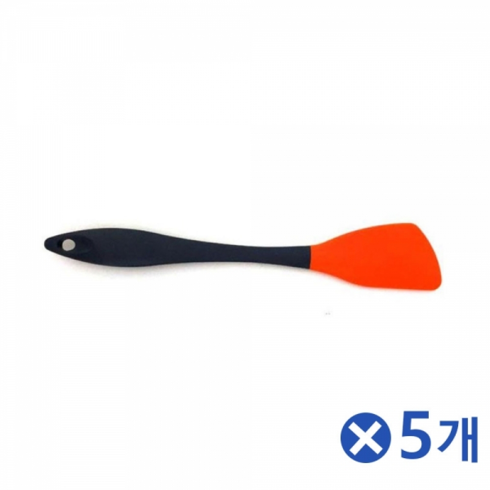 국내제작 실리콘 스페츌러 오렌지x5개 조리주걱 이유