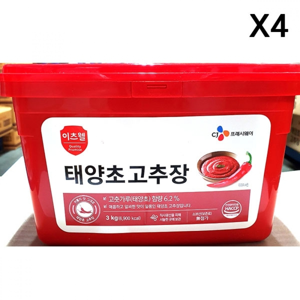 FK 고추장(이츠웰 태양초 3K)X4