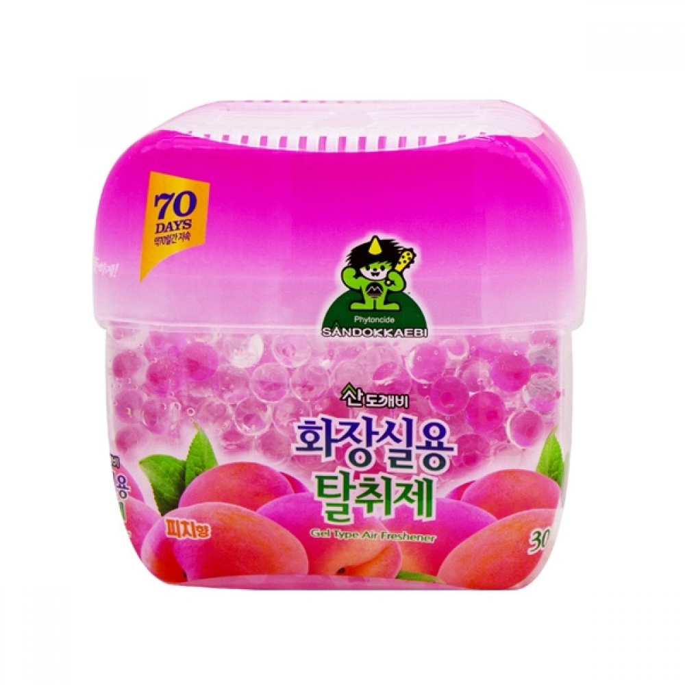 BTM 산도깨비 화장실용 탈취제-피치향 300g