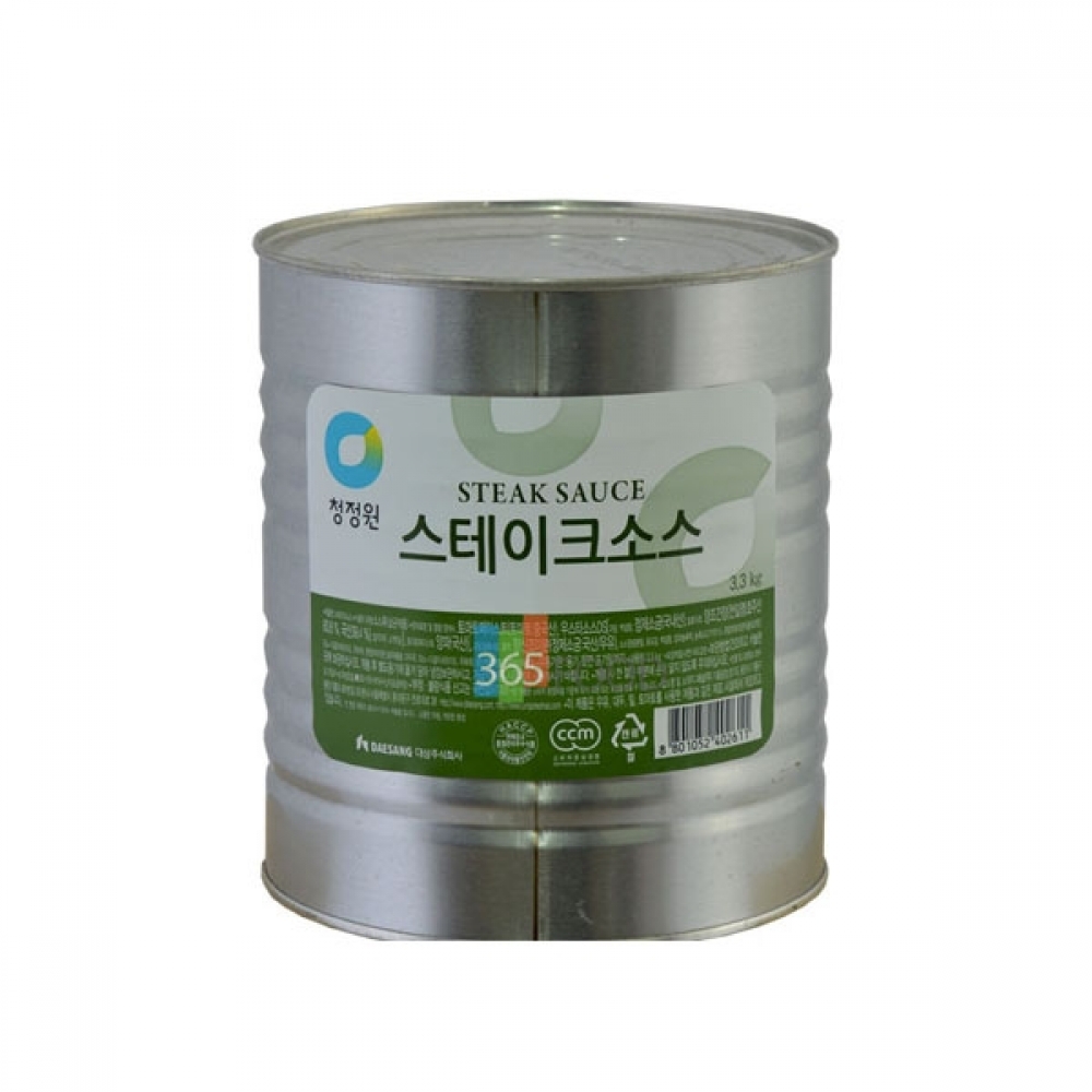 청정원 스테이크소스 3.3kg