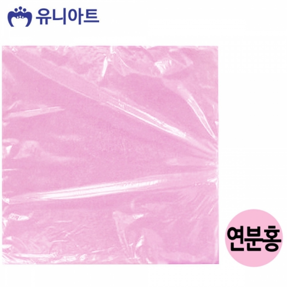 유니아트 부직포 4절 (10매입) 연분홍 (10번)