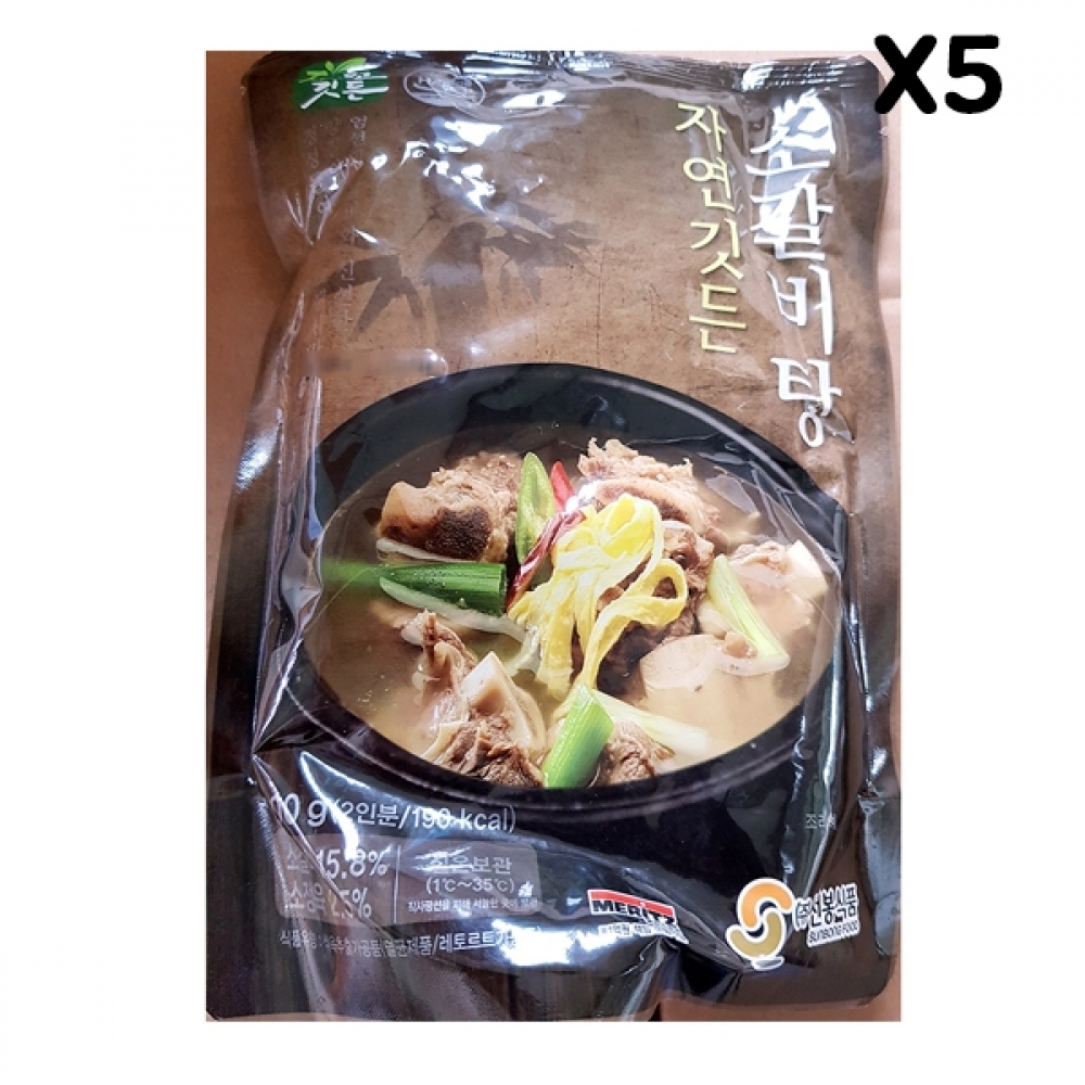 FK 소갈비탕(실온 선봉 600g)X5