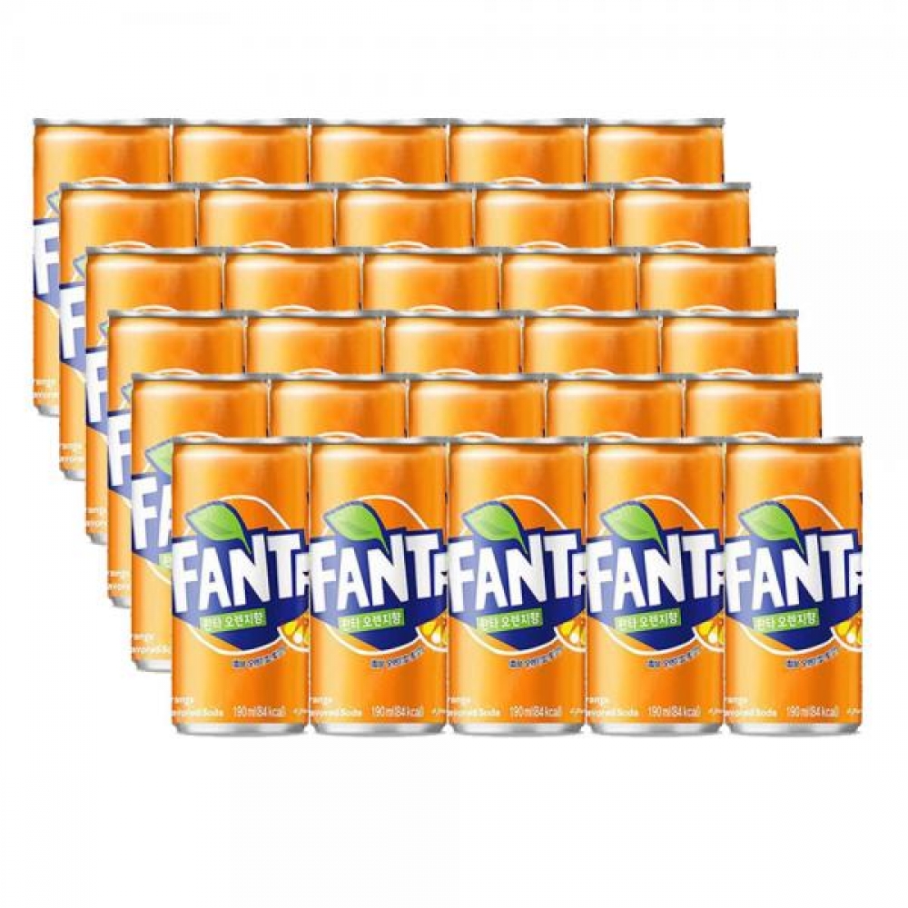 환타 오렌지 190ml 30개 캔 음료