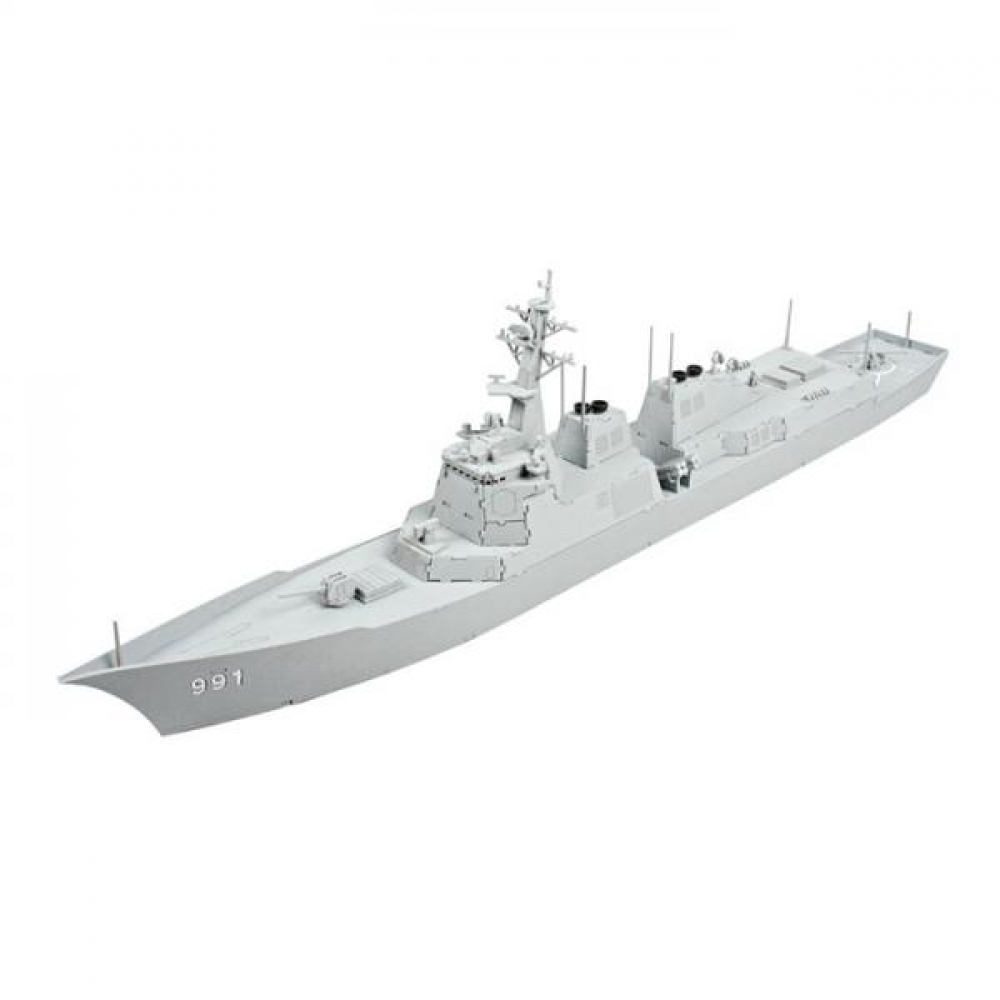 1:300 목재 입체퍼즐 - 영공방 DDG-991 세종대왕함