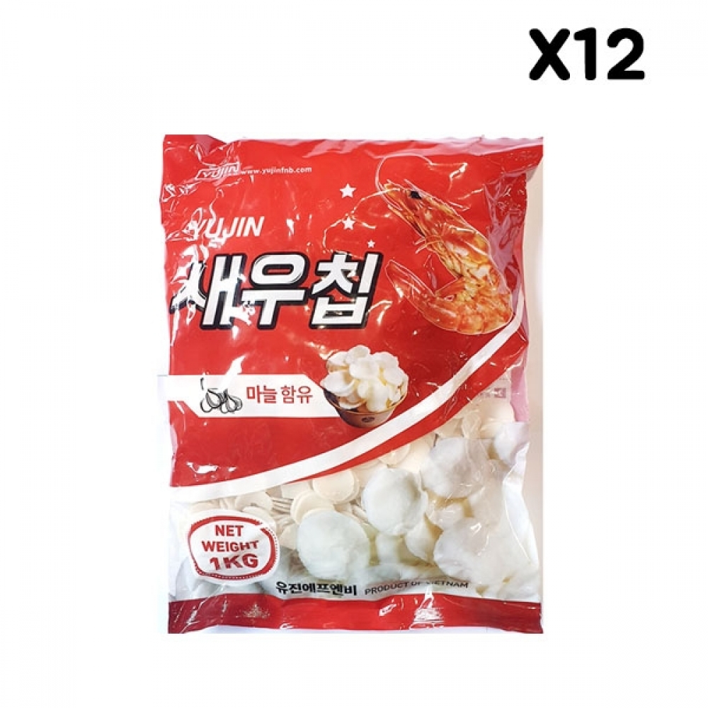 FK 새우칩(유진 1K)X12