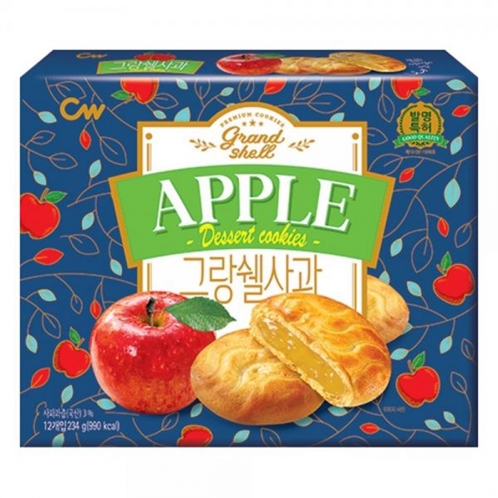 청우 그랑쉘사과234g 12개입 CW205138