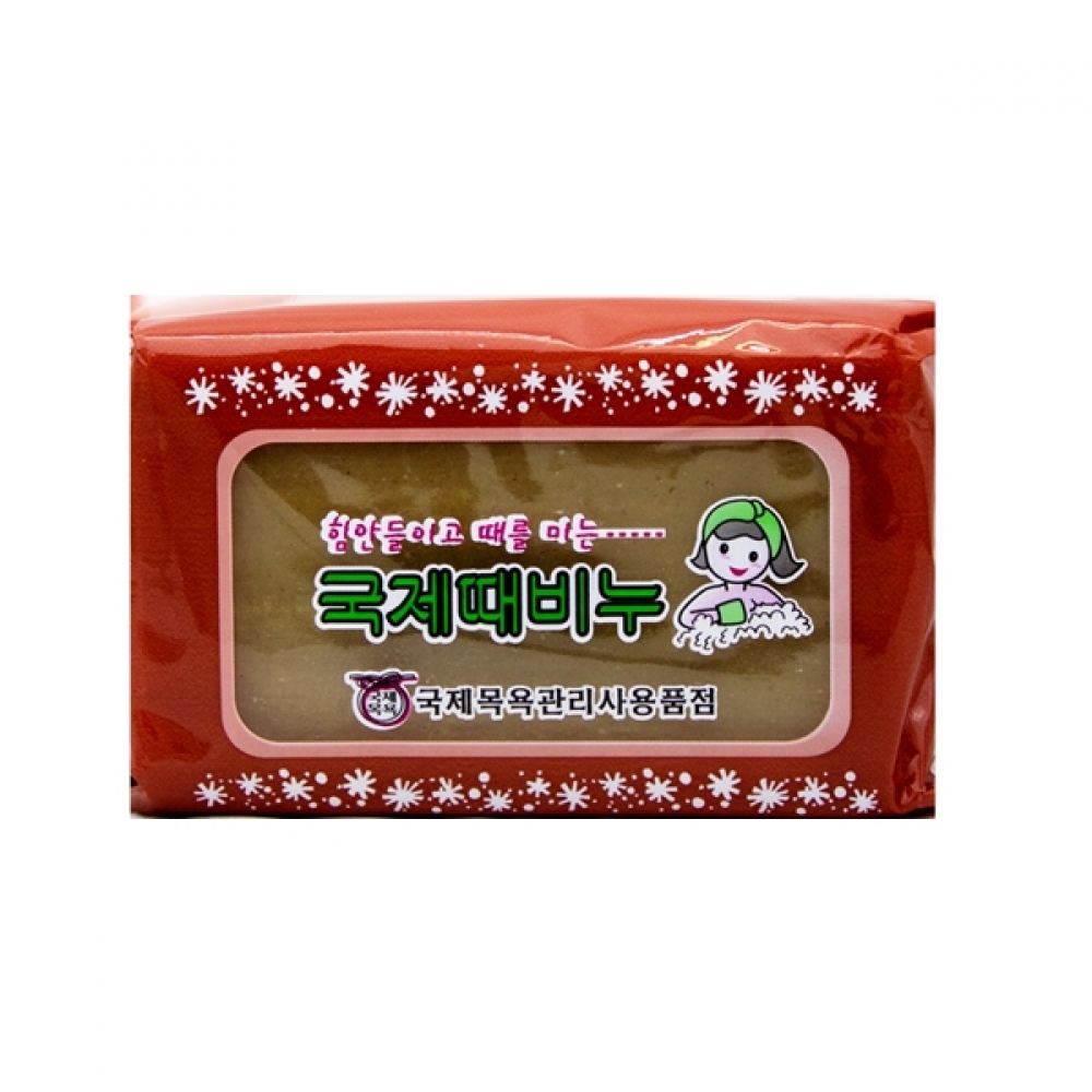 BTM 힘 안들이고 때를미는 국제 때비누 200g