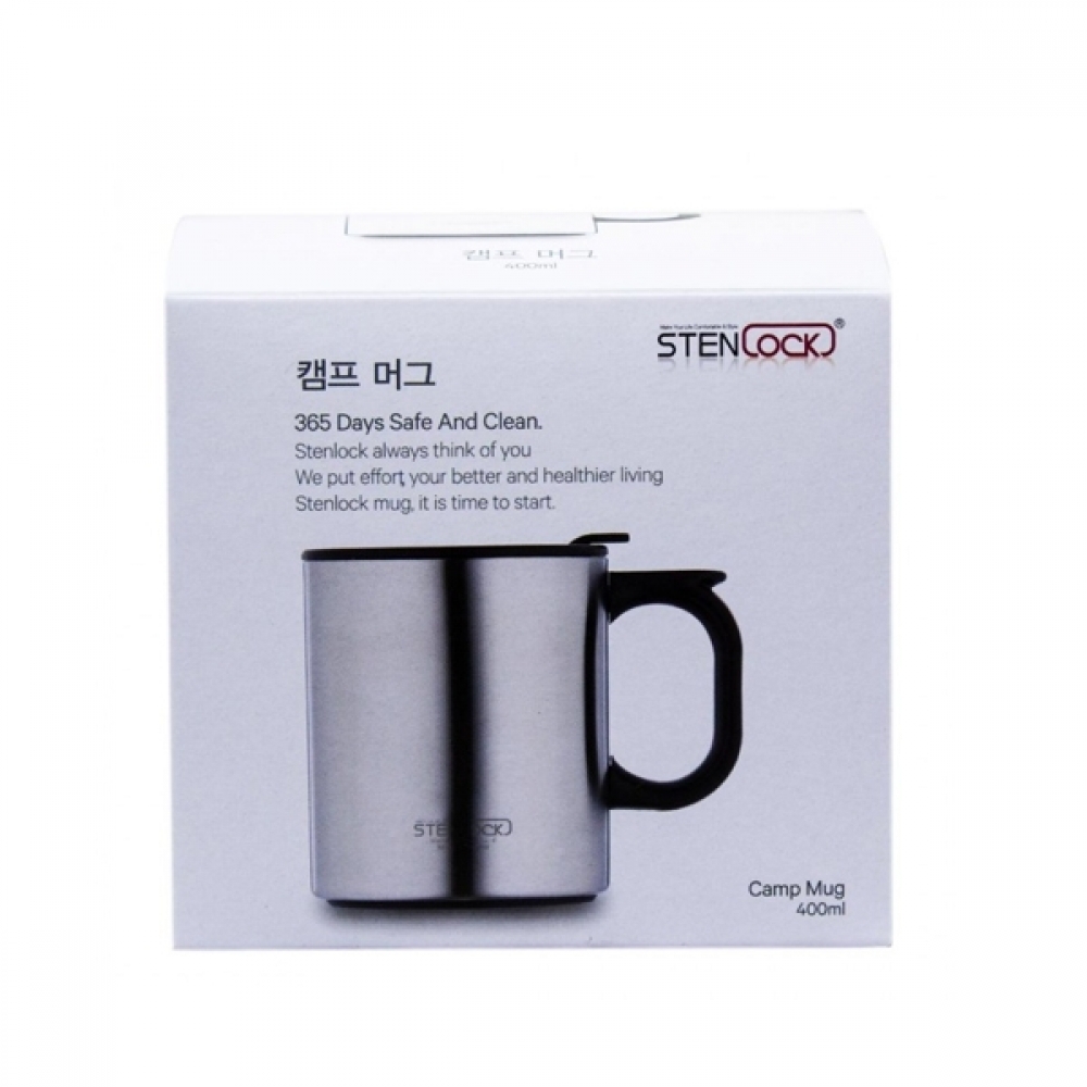 BTM 스텐락 캠프 머그컵 0.4L