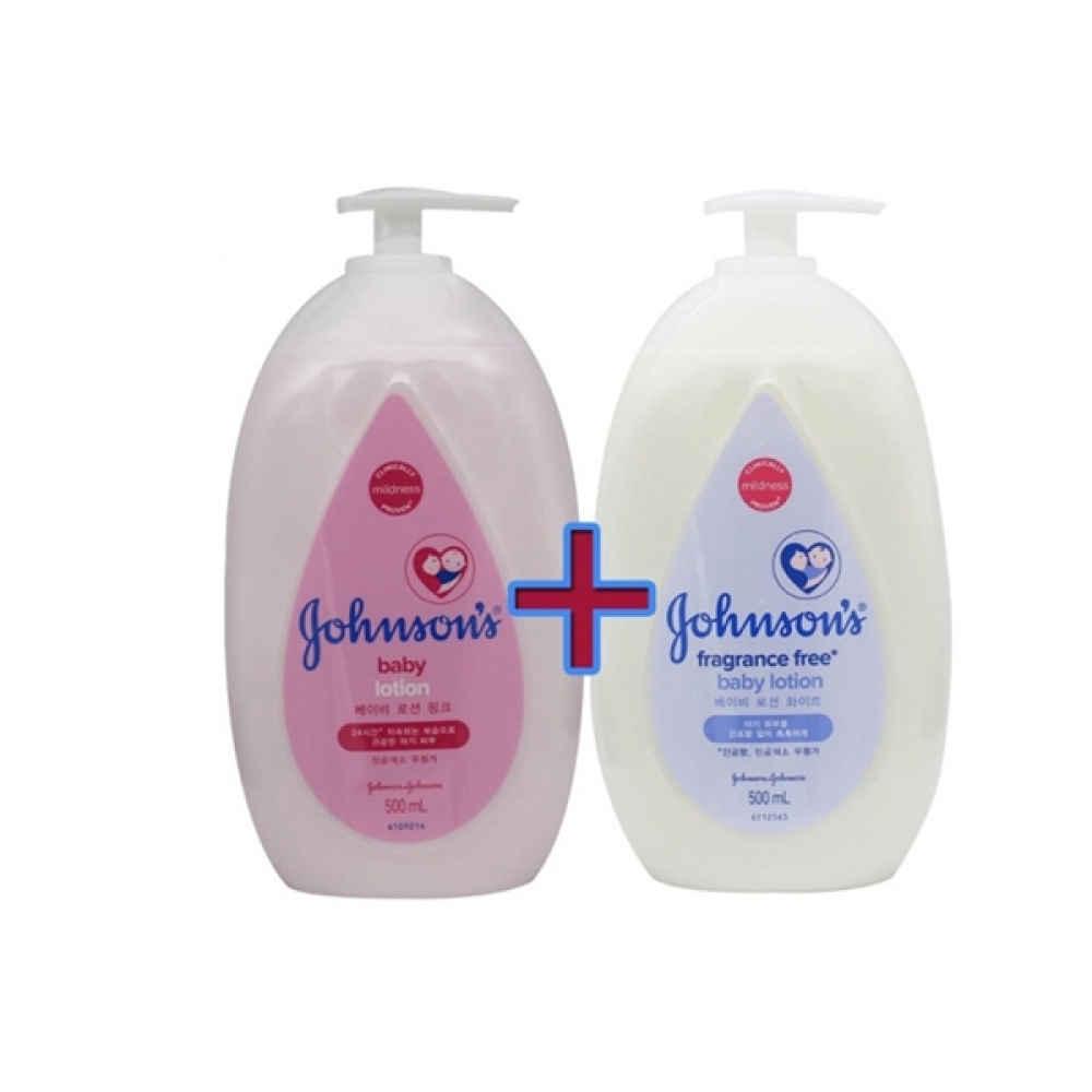BTM 베이비핑크로션500ml 화이트로션500ml