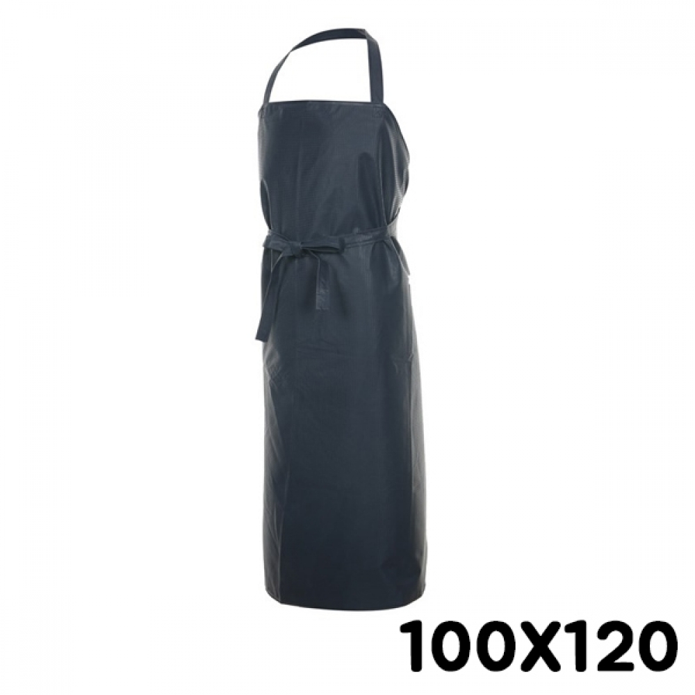AJ-96 양면타포린앞치마 곤색 폭100 길이120