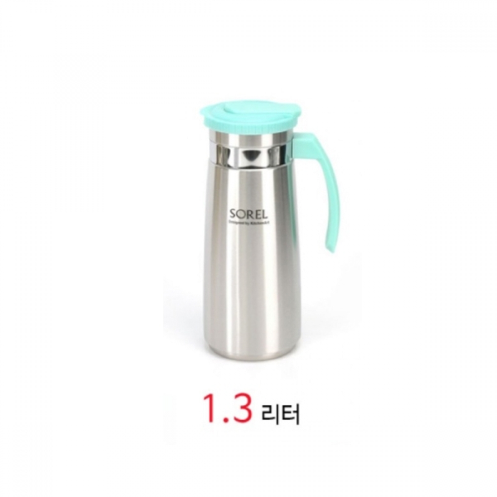 PB 스텐 손잡이 물병 1.3리터 1p