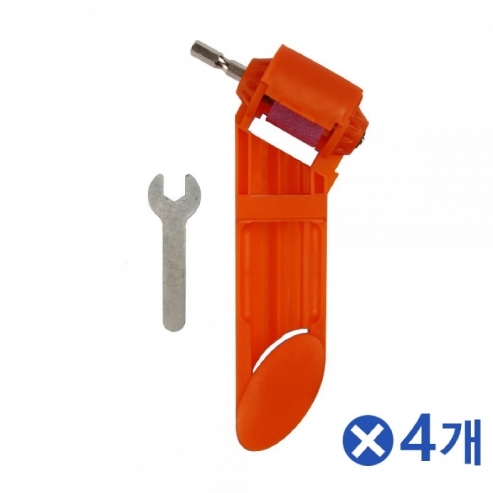전동드릴에 체결하여 사용하는 드릴 비트 연마기 4개