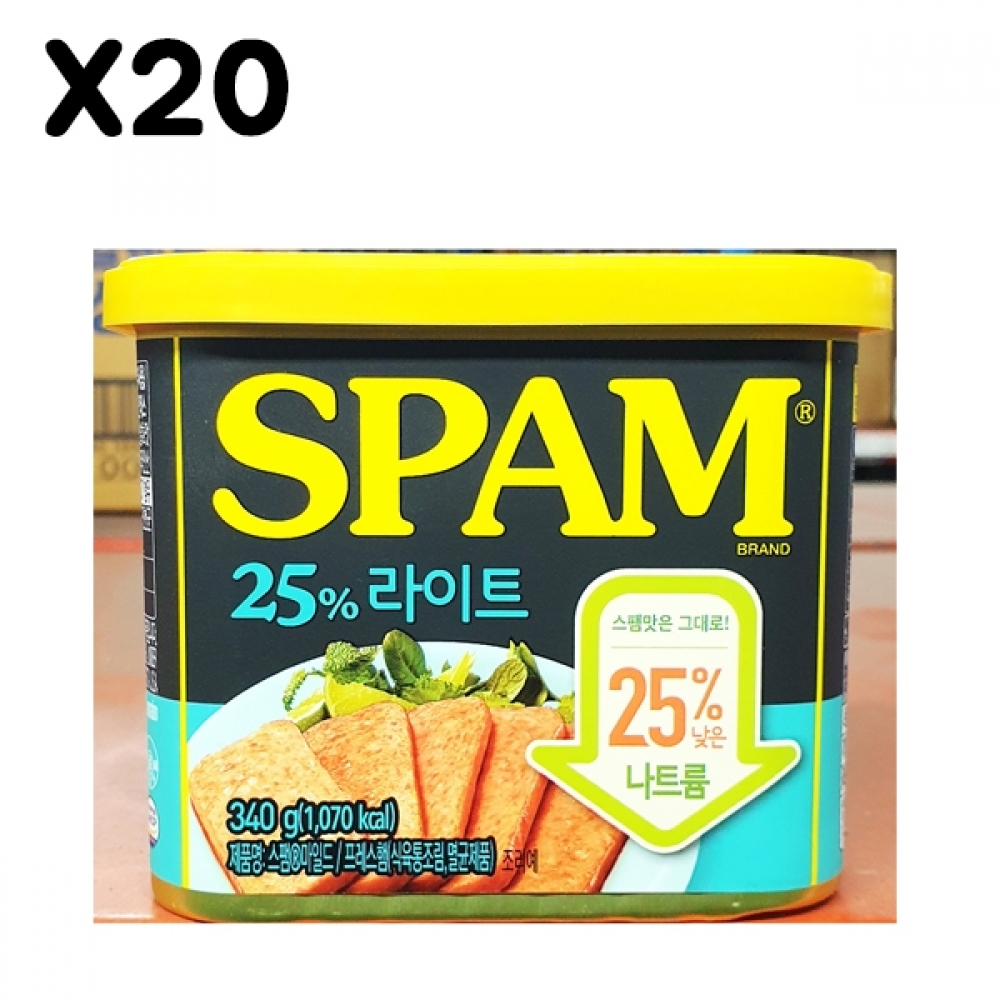 FK 스팸 햄캔(라이트 340g) X20