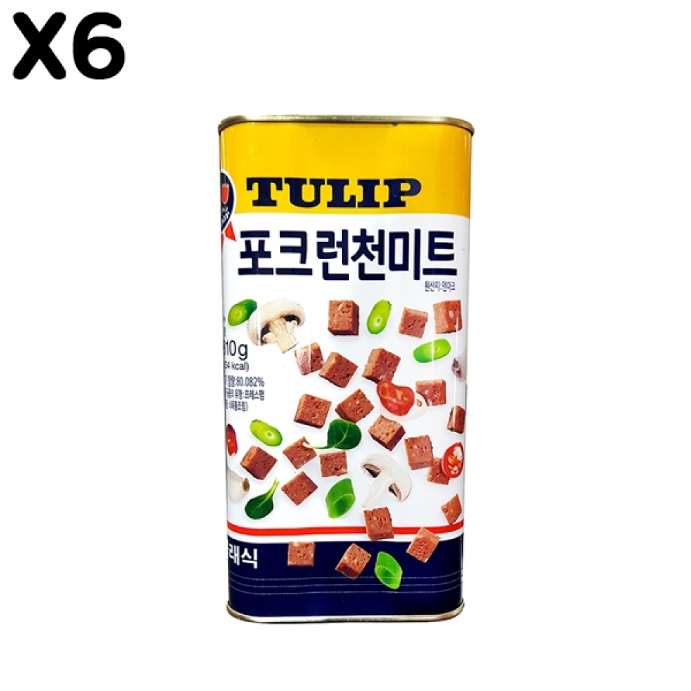 FK 햄캔(튤립실속 런천미트 1.81K)X6