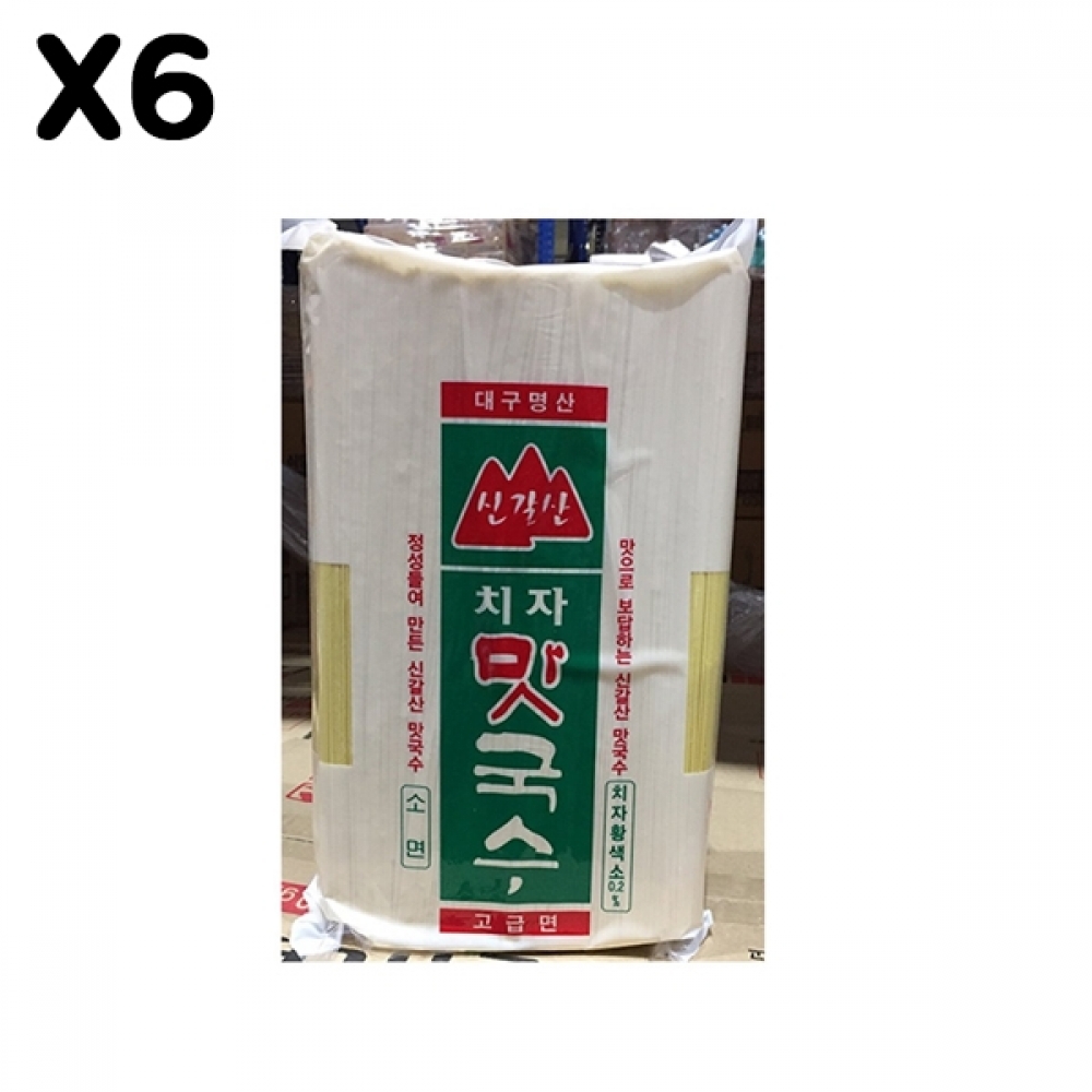 FK 치자소면국수(신갈산 3k)X6