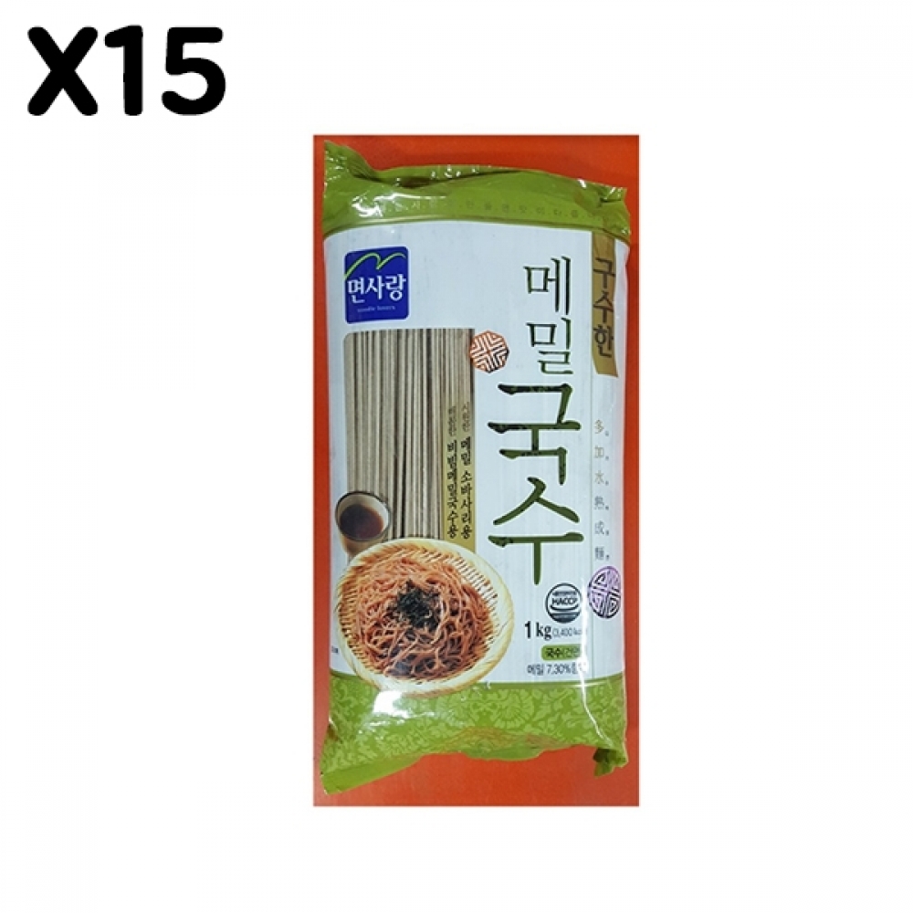 FK 구수한 메밀국수(면사랑 1k)X15