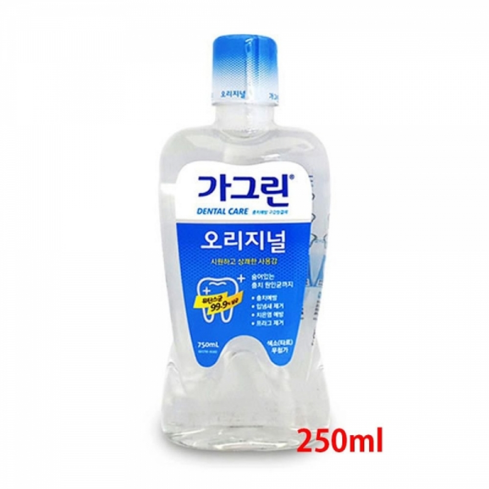 가그린 오리지널250ml 덴탈케어 상퀘한 가글 냄새제거