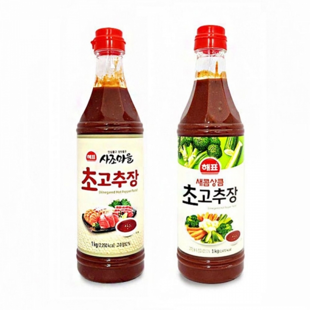 해표 사조마을 초고추장 새콤상큼 초장 고추장